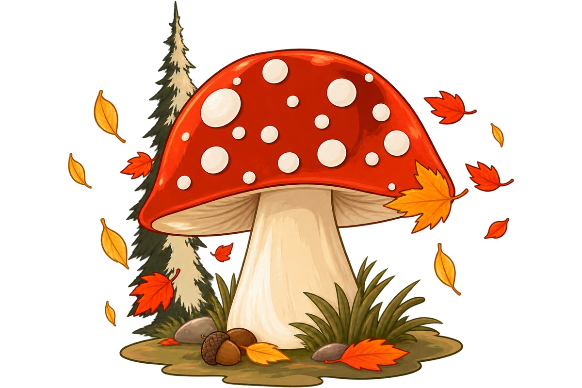 Camisa Amanita de Outono