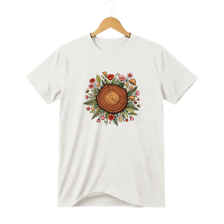 Camiseta Cogumelo Anéis do Tempo