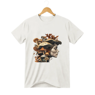 Camiseta Cogumelo Cabeça de Outono