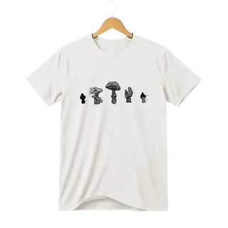 Camiseta Cogumelo Cinco Passos