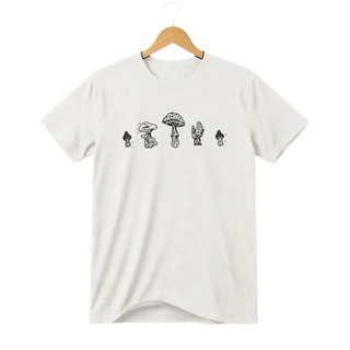 Camiseta Cogumelo Cinco Passos