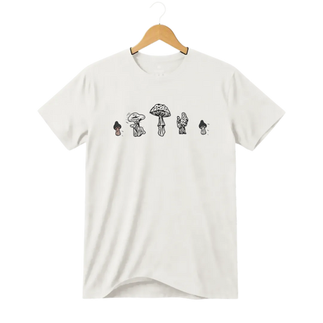 Camiseta Cogumelo Cinco Passos