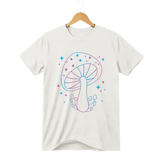 Camiseta Cogumelo Luz da Escuridão