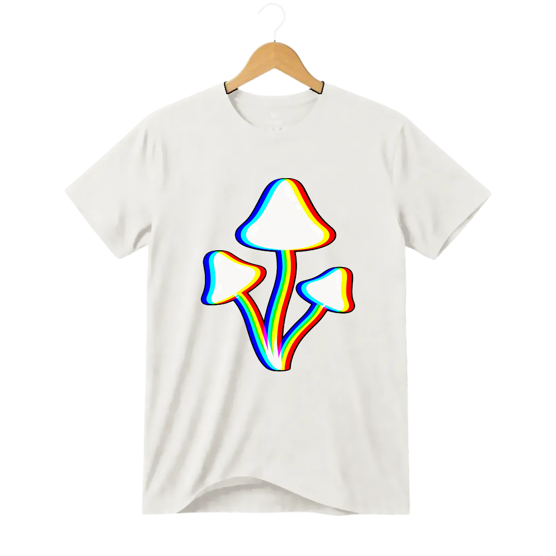 Camiseta Cogumelo Prisma