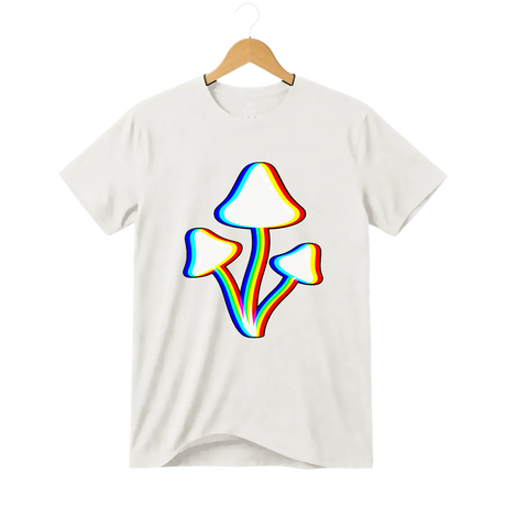 Camiseta Cogumelo Prisma