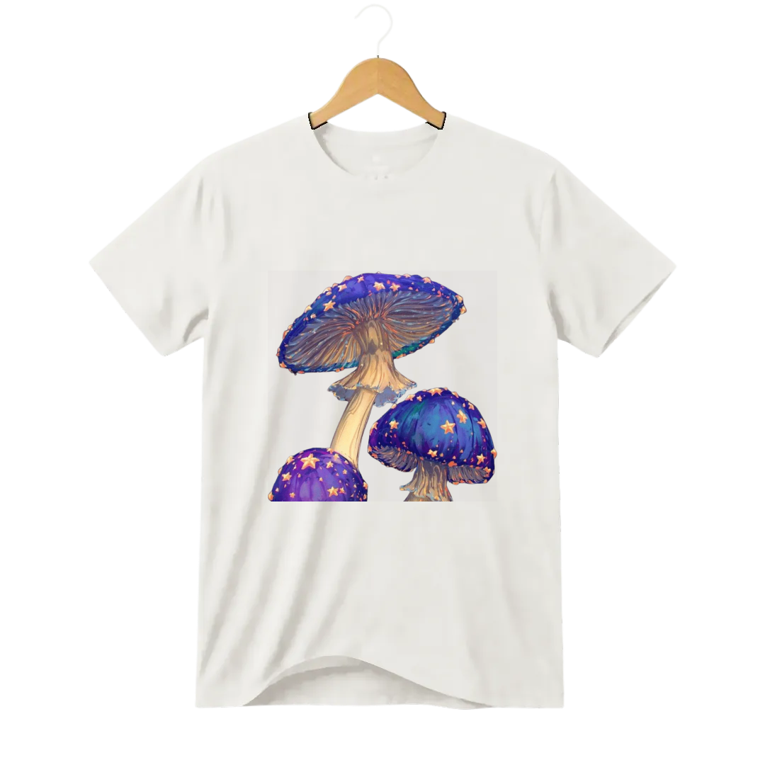 Camiseta Cogumelos de Estrelas