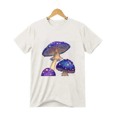 Camiseta Cogumelos de Estrelas