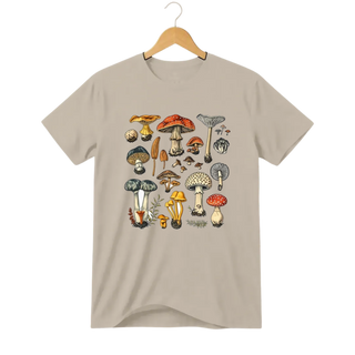 Camiseta Cogumelo Coleção de Campo