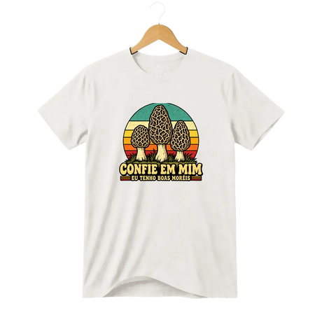 Camiseta Cogumelo Confie em Mim