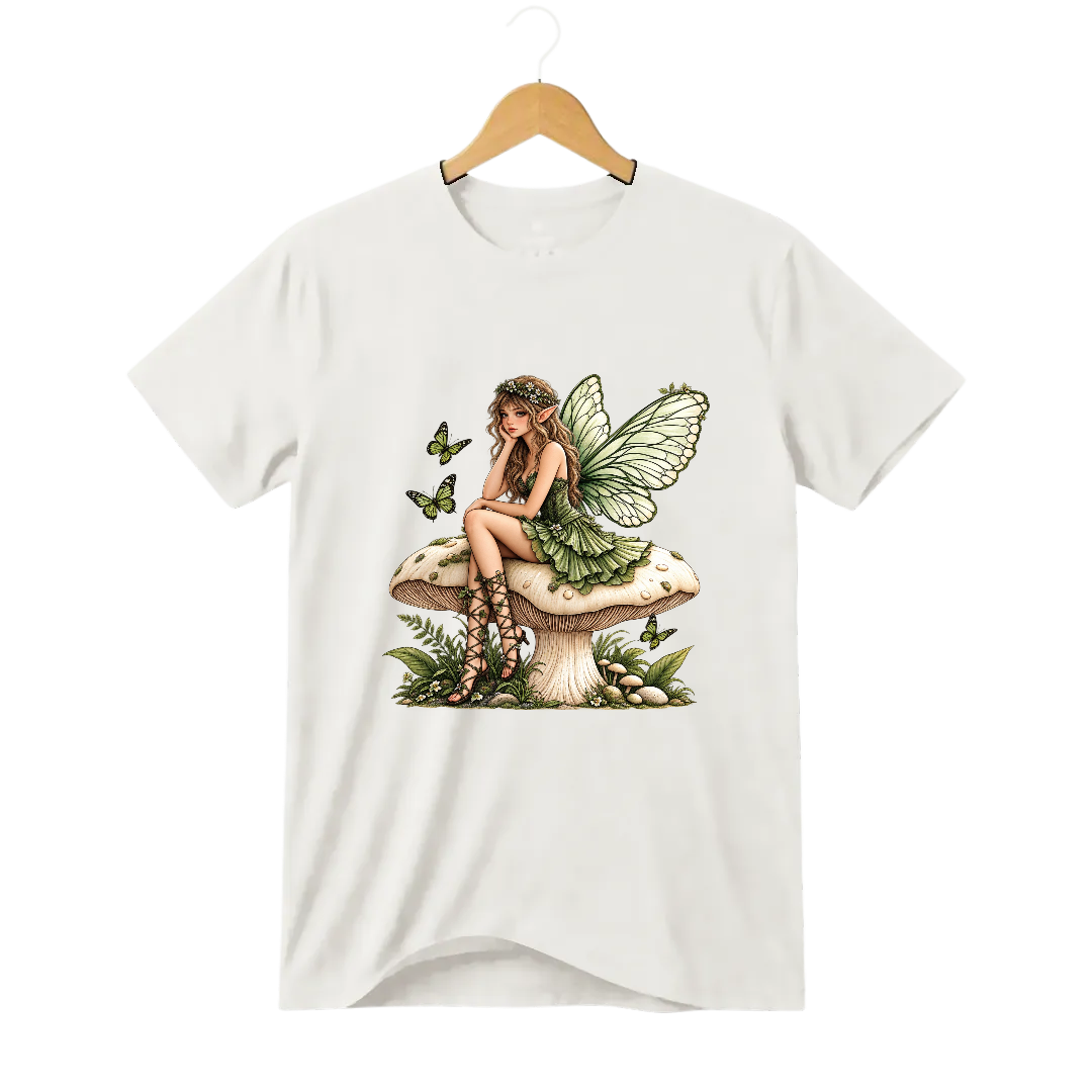 Camiseta Cogumelo Fada do Bosque