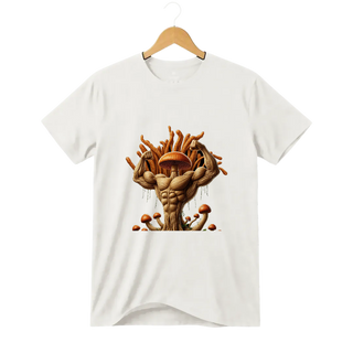 Camiseta Cogumelo Força do Micélio