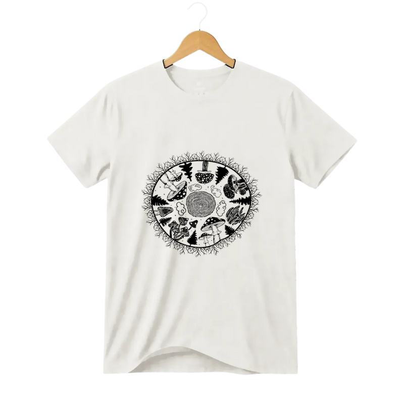 Camiseta Cogumelo Forest Circle