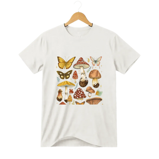 Camiseta Cogumelo Gaveta do Naturalista