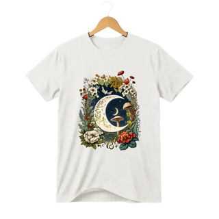 Camiseta Cogumelo Lua Florida