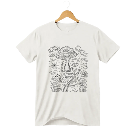 Camiseta Cogumelo Nascido Assim