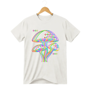 Camiseta Cogumelo Neon do Micélio
