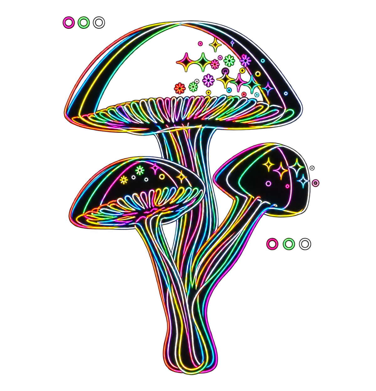 Camisa Neon do Micélio