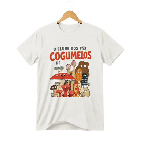 Camiseta Cogumelo O Clube dos Fãs