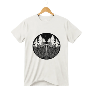 Camiseta Cogumelo O Que Está Embaixo