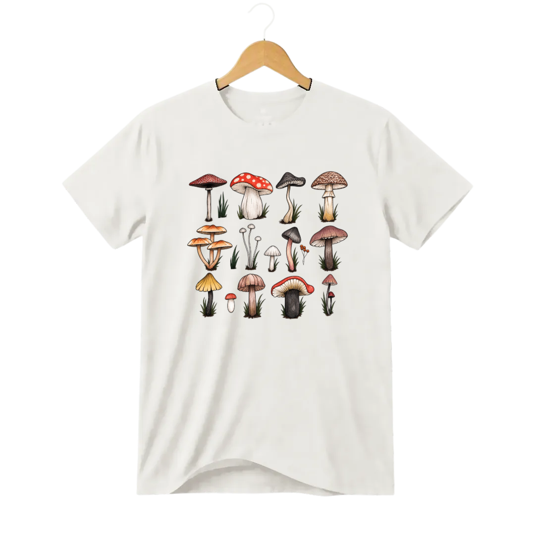 Camiseta Cogumelo Prancha de Doze