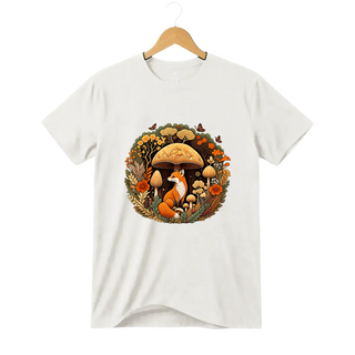Camiseta Cogumelo Raposa da Clareira