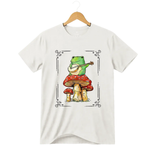 Camiseta Sapo Serenata no Cogumelo