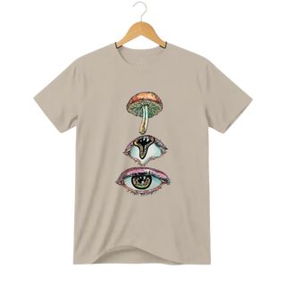 Camiseta Cogumelo Três Olhares