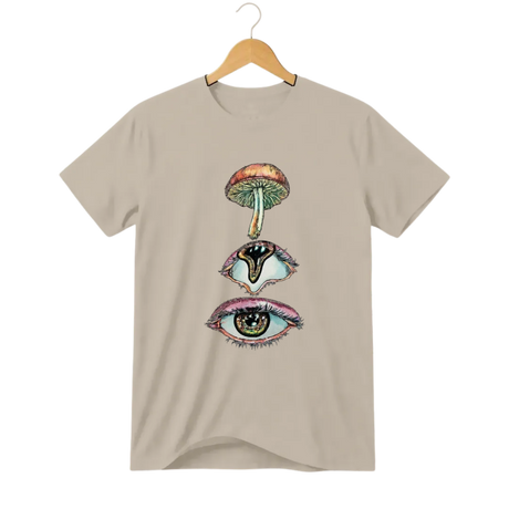 Camiseta Cogumelo Três Olhares