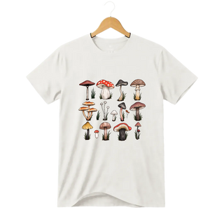 Camiseta Cogumelo Treze Chapéus