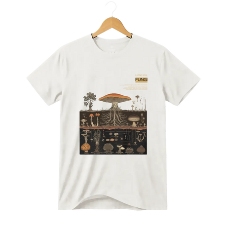 Camiseta Cogumelo Vida Fúngica