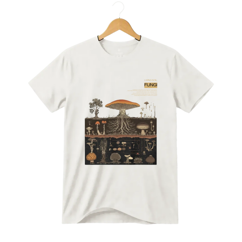 Camiseta Cogumelo Vida Fúngica
