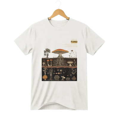 Camiseta Cogumelo Vida Fúngica