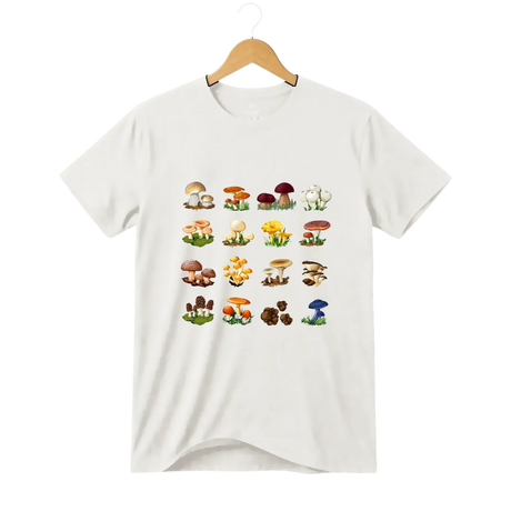 Camiseta Cogumelo Vinte Vizinhos