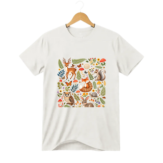Camiseta Cogumelo Vizinhos de Floresta