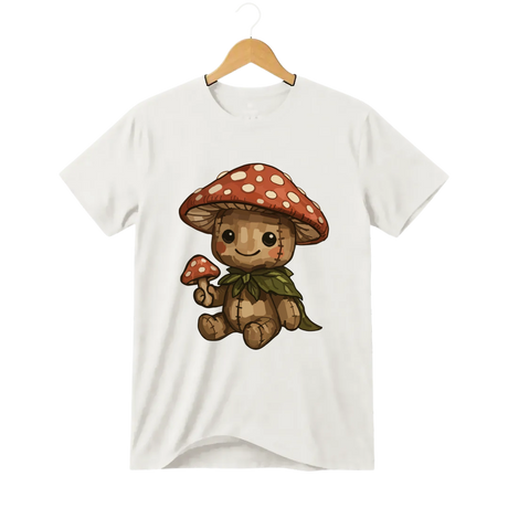 Camiseta Cogumelo de Pelúcia