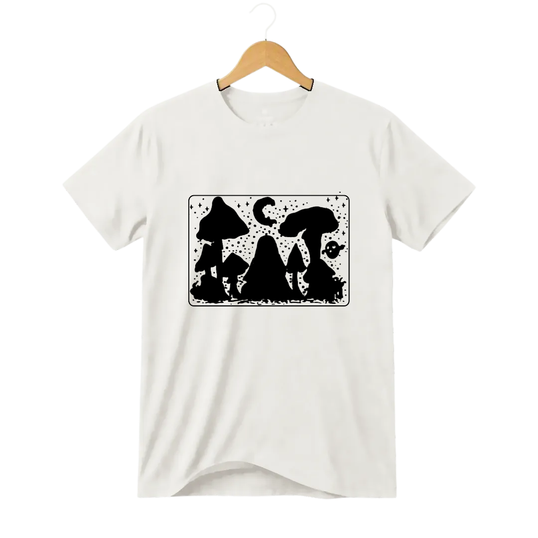 Camiseta Cogumelos Fantasmas