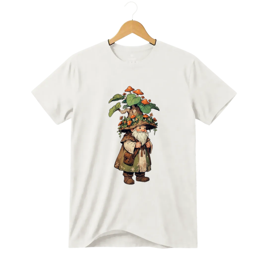 Camiseta Gnomo dos Cogumelos