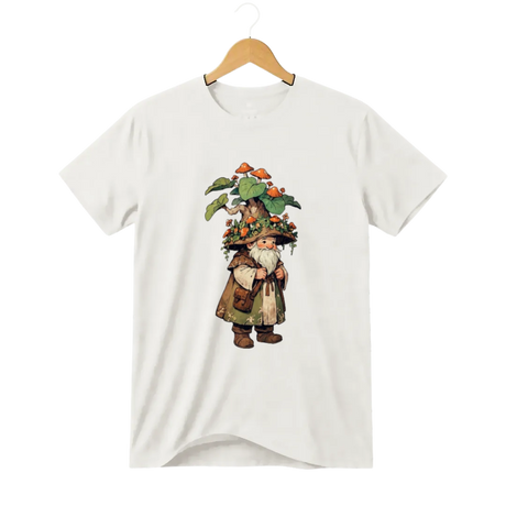 Camiseta Gnomo dos Cogumelos