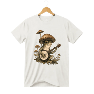 Camiseta Cogumelo Sapo Banjo Micológico