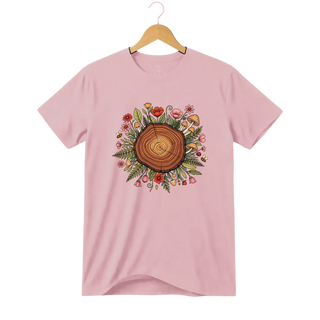 Camiseta Cogumelo Anéis do Tempo