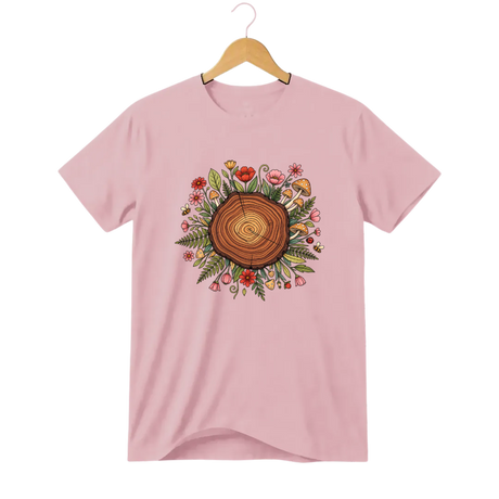 Camiseta Cogumelo Anéis do Tempo