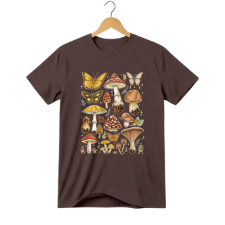 Camiseta Cogumelo Gaveta do Naturalista