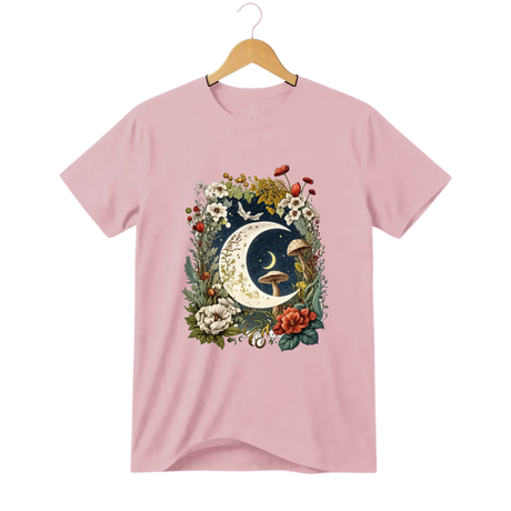 Camiseta Cogumelo Lua Florida
