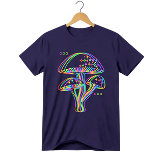 Camiseta Cogumelo Neon do Micélio