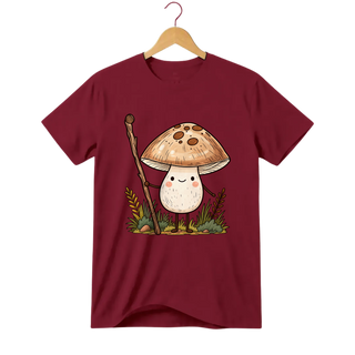 Camiseta Cogumelo Um Passo de Cada Vez