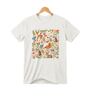 Camiseta Cogumelo Vizinhos de Floresta