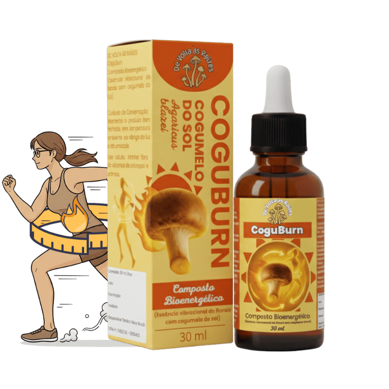 CoguBurn (Composto Bioenergético) Cogumelo do Sol – 30 ml