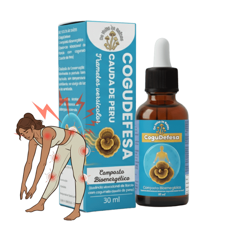 CoguDefesa (Composto Bioenergético) Cogumelo Cauda de peru – 30 ml