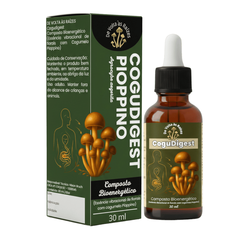 CoguDigest (Composto Bioenergético) Cogumelo Pioppino – 30 ml