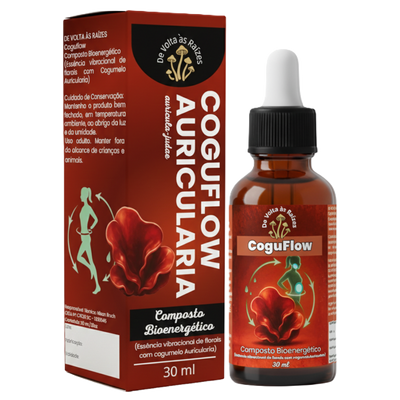 CoguFlow (Composto Bioenergético) Cogumelo Auricularia – 30 ml